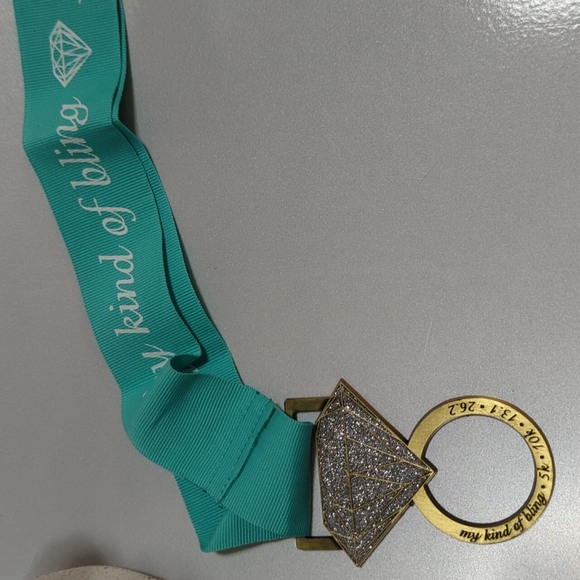 My Kind of Bling 5k Virtual Race Medal - Picture 1 of 3